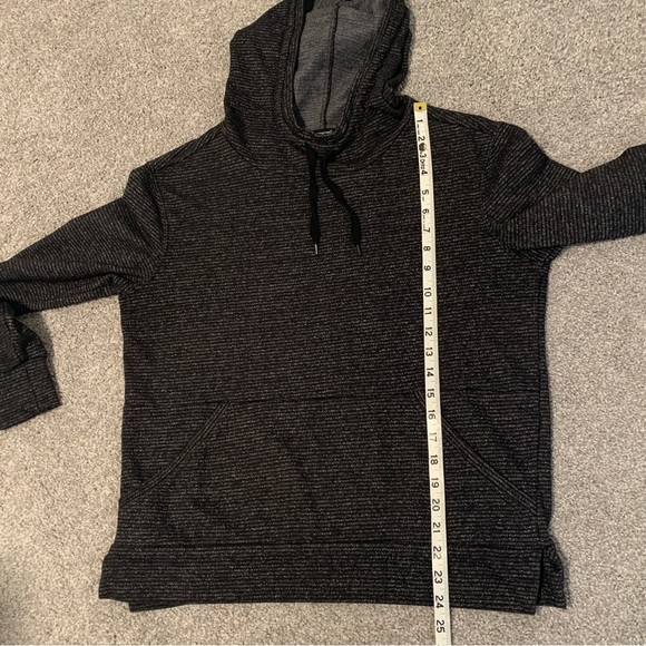 Champion Black Hoodie Sweatshirt Size M - Picture 8 of 9